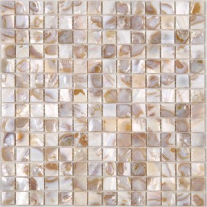 Azulejo de mosaico convexo natural para decoración de pared