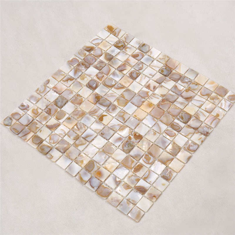 Azulejo de mosaico convexo natural para decoración de pared